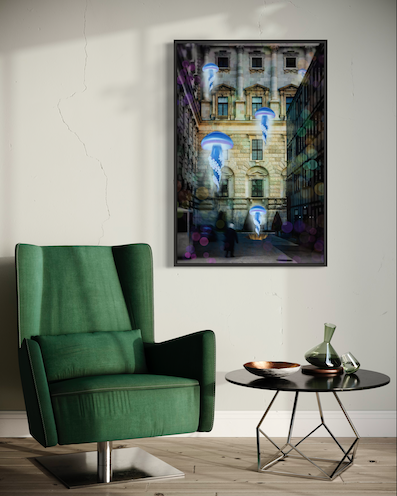 Thumbnail for MM.GOGONA11 - Marine Tails: Blue Jellyfish in the Streets