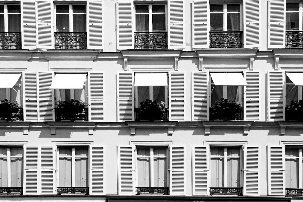 Thumbnail for B&W114 - Widely Opened Shutters