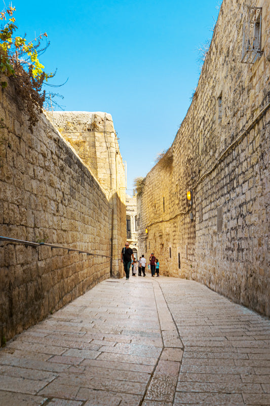 Thumbnail for Holy26 - Ancient alleys, Jerusalem.